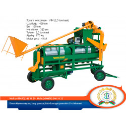 Toxum təmizləyən Vim 1.5 saat Toxum təmizləyən Vim 1.5 saat